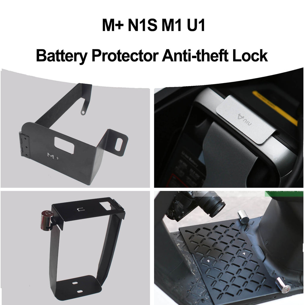 Battery Protector Anti-theft Lock for Niu Scooter M1/M+/N1/N1S
