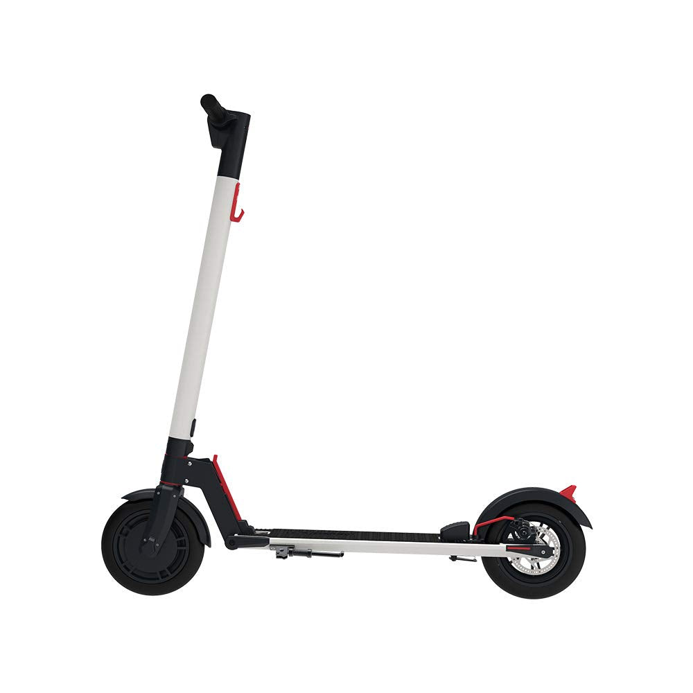 Electric Scooter 8.5 inch wheels Foldable City E-Roller White