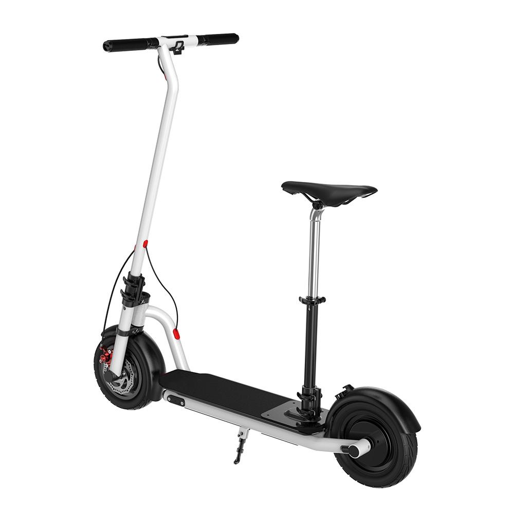 Electric Scooter N7 10inch wheels Foldable City E-Roller White