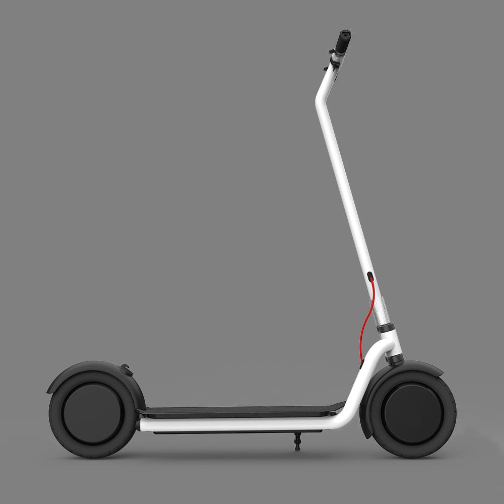 Electric Scooter N7 10inch wheels Foldable City E-Roller White