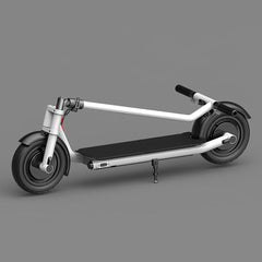 Electric Scooter N7 10inch wheels Foldable City E-Roller White